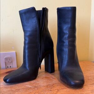 Steve Madden Black Heeled Boots